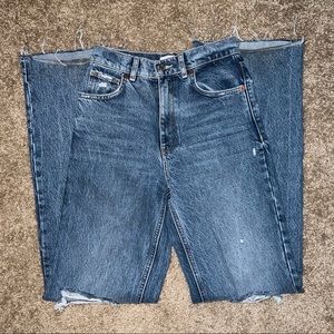 Zara Wide Leg Jeans— Full Length— Size 2 W26